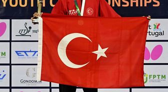 Milli masa tenisçisi Görkem Öçal, Avrupa şampiyonu oldu