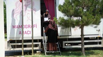 Muş'ta mobil mamografi aracıyla köy köy ücretsiz kanser taraması yapılıyor