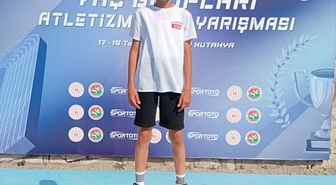 Niğdeli sporcu atletizm finalinde Türkiye ikincisi oldu