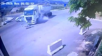Osmaniye'de tanker ile otomobil çarpıştı: 2 yaralı