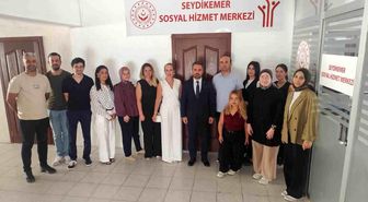 Sosyal Hizmetler İl Müdürü Selçuk Seydikemer'de denetim gerçekleştirdi