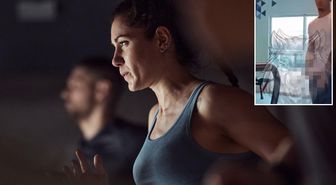 Spor salonunda mide bulandıran görüntü! Telefonundaki kaydı izleyince fark etti