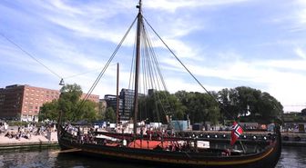 The Odyssey' Filminde Kullanılan Viking Gemisi, Norveç'in Başkenti Oslo'da Ziyarete Açıldı