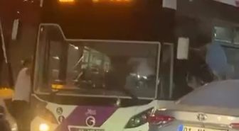 Adana'da belediye otobüs şoförü 10 kişilik gurubun saldırısına uğradı