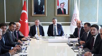 Bakan Bak, İçişleri Bakanı Çiftçi ile bir araya geldi