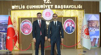 Bitlis Cumhuriyet Başsavcısı Kandemir'e hayırlı olsun ziyareti