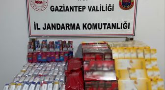 Gaziantep'te 1 milyon TL değerinde kaçak ürün ele geçirildi