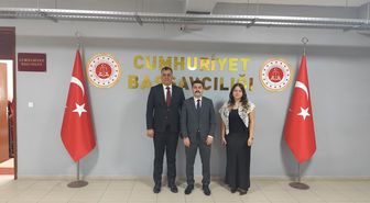 Hatay Barosu'ndan Başsavcı Akbulut'a Hayırlı Olsun Ziyareti