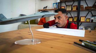 İki kolunu kaybetti, KAAN ve ROKETSAN'ın görsel modelleyicisi oldu