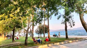 Köyceğiz'de sıcak hava etkili oluyor