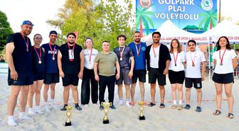 Plaj voleybolunda şampiyonlar belli oldu