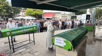 Samsun'da teknenin alabora olması sonucu ölen 3 kişi Kayseri'de toprağa verildi