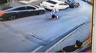 Şişli'de yolda yürüyen kadına saldırı; arkasından yaklaşıp yumruk attı