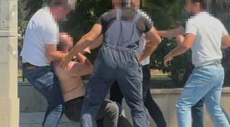 Tartıştıkları kişiyi döven 4 kişi gözaltına alındı