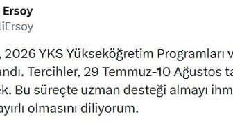 YKS Yükseköğretim Programları ve Kontenjanları Kılavuzu yayımlandı