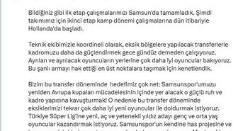 Yüksel Yıldırım: 'Ayrılan oyuncuların yerine çok daha iyilerine bakıyoruz'