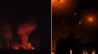 ABD İran'ı vurdu! Tahran dahil birçok kentte peş peşe patlamalar