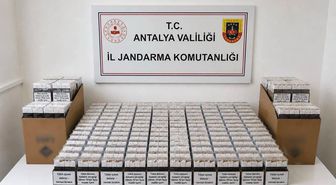 Antalya'da kaçak tütün operasyonu: 10 bin doldurulmuş makaron ele geçirildi