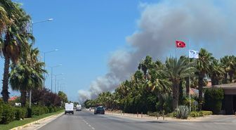 Kepez'de Orman Yangını: Havadan ve Karadan Müdahale Sürüyor