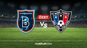 Başakşehir Inter Turku maç özeti ve golleri! (ÖZET) Başakşehir Inter Turku kaç kaç bitti, golleri kim attı?