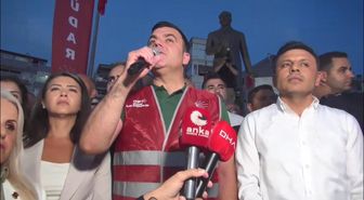 Gözaltına alınan CHP Silivri İlçe Başkanı Doruk Bulut adliyeye sevk edildi