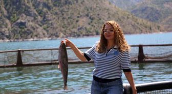 Çoruh Havzası'nda üretilen Türk somonları dünya sofralarında