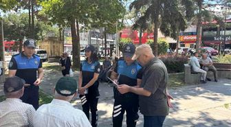 Erzincan polisinden dolandırıcılığa karşı bilgilendirme çalışması