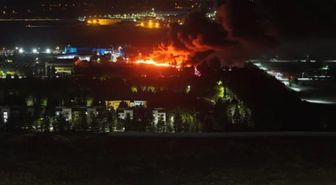 Eskişehir TUSAŞ yangın söndü mü, TEİ yangın neden çıktı?