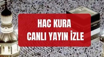HAC KURA CANLI İZLE: Hac kurası canlı nereden nasıl izlenir? Hac kuraları ne zaman çekilecek?