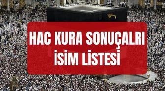 HAC KURA SONUÇLARI (TAM İSİM LİSTESİ) 2027 Diyanet hac kura sonuçları asil ve yedek isim listesi nereden, nasıl öğrenilir?