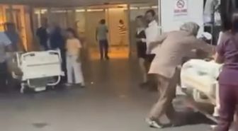 Hastanenin yoğun bakım ünitesinde yangın; 2 kişi dumandan etkidendi
