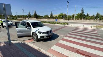 Karaman'da yaya geçidinde SUV çarpması: 17 yaşındaki kız yaralandı