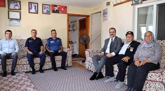 Karacasu Kaymakamı Battal, Gazi ve Şehit Ailelerini Ziyaret Etti