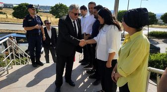 Kaymakam Helvacı, OSB bölgesinde incelemede bulundu
