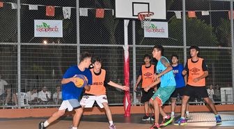 Kumluca'da sokak basketbolu turnuvası tamamlandı