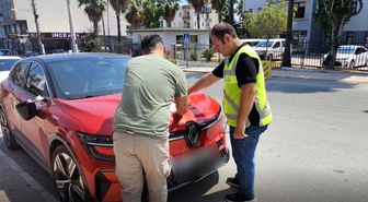 Mersin'de kural ihlali yapan sürücüye 10 bin lira ceza