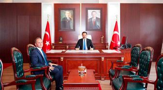 Vali Masatlı, Erzin'de temaslarda bulundu