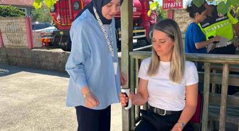Akçakoca'da vatandaşların hareket yaşı ölçüldü