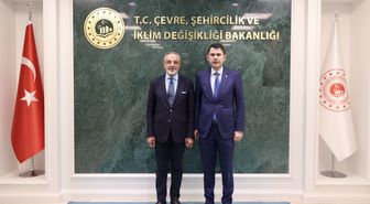 Bakan Kurum'dan DEM Partili Sakık ile görüşme