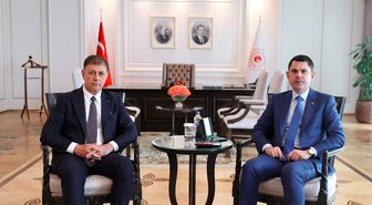 Bakan Kurum, İzmir Büyükşehir Belediye Başkanı Tugay ile görüştü