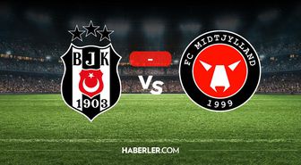 Beşiktaş Midtjylland maçı kaç kaç? MAÇ SONUCU! Beşiktaş Midtjylland golleri kim attı, canlı maç anlatımı!