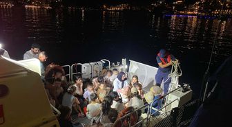 Bodrum'da 40 kaçak göçmen yakalandı