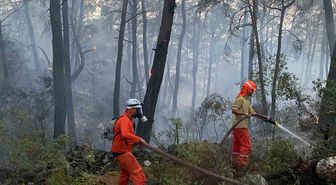 Muğla MAG AME Ekipleri, Göcek Yangınına 24 Gönüllü Personelle Destek Verdi
