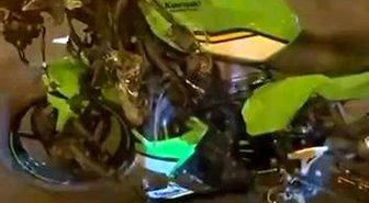 Diyarbakır'da motosiklet kazası: 1 yaralı