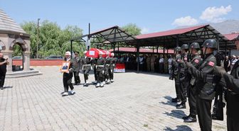 Kıbrıs gazisi Zeynal Güngör askeri törenle uğurlandı