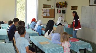 Havza'da 'Bilinçli Çocuk, Güvenli Adımlar Projesi' devam ediyor