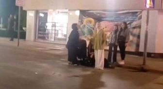 İki kadın grubu arasındaki kavganın yeni görüntüleri ortaya çıktı