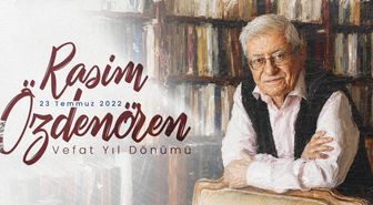 İletişim Başkanı Duran, Rasim Özdenören'i andı