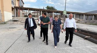 Kaymakam Burak Dertlioğlu Hastane Ziyaretinde Bulundu