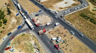 Manisa'da feci kaza 1 ölü 11 yaralı